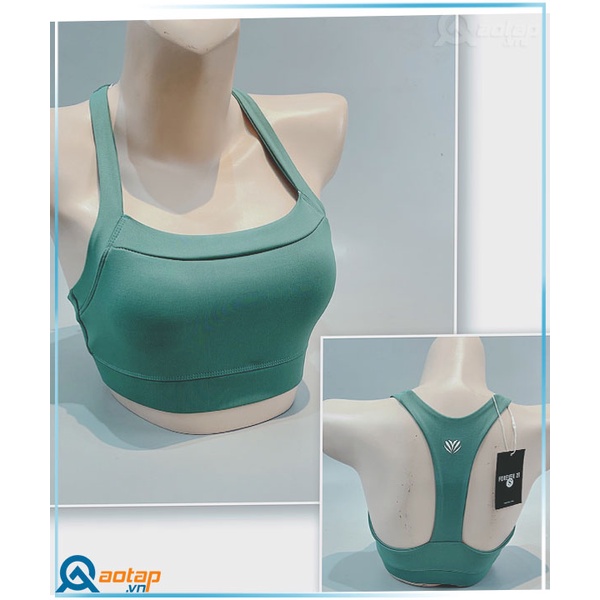 Áo Bra Thể Thao F21 Trơn Tập Yoga, Gym – Màu Xanh Ngọc-Áo Thể Thao Nữ Cao Cấp