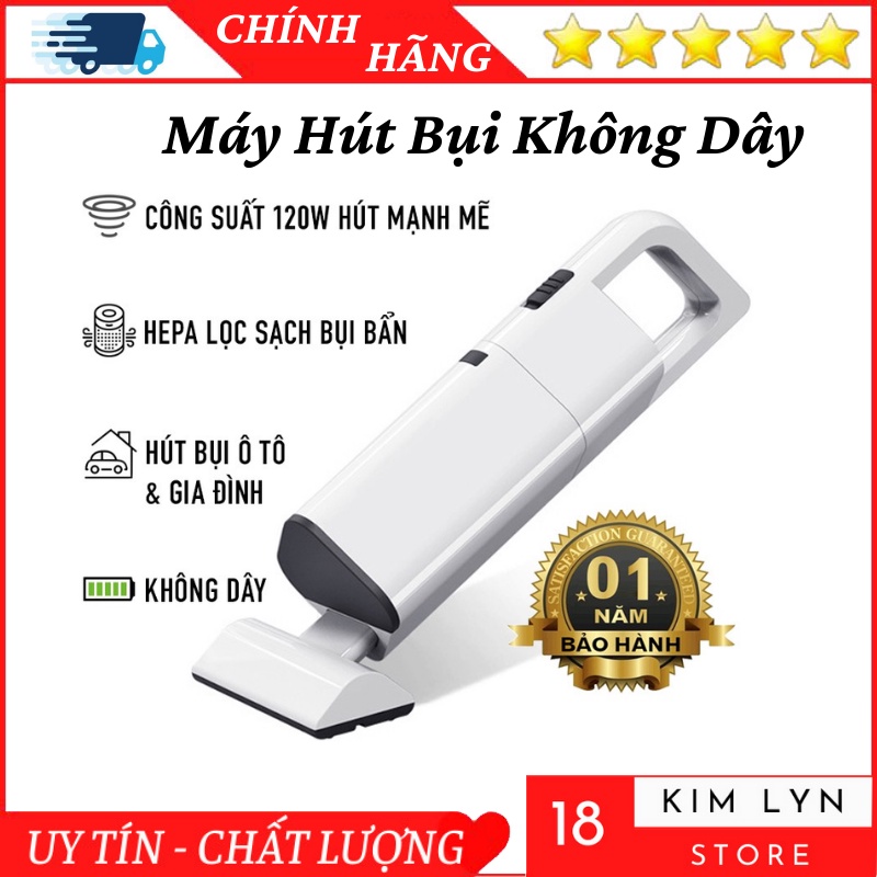 Máy Hút Bụi Cầm Tay Mini AIKESI - Hút Bụi Ô Tô , Sofa , Giường , Ghế Gia Đình - Bảo Hành 12 Tháng