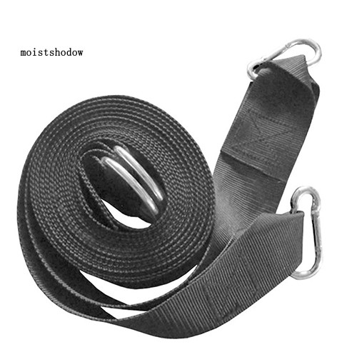 Võng Treo Cắm Trại Ngoài Trời Bằng Nylon Kèm Khóa Tiện Dụng