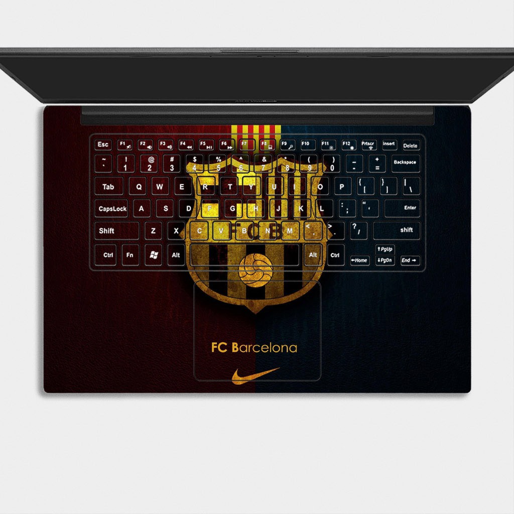Miếng Dán Skin Laptop - Logo Barcelona / Có decal dán cho tất cả các hãng máy tính