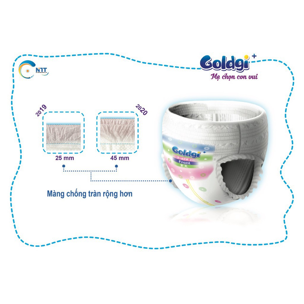 (Mẫu mới- Tặng khăn ướt)Bỉm dán/quần Goldgi+/ Goldgi X5 Nhật size Nb92/S84/M66/M60/L56/L48/XL46/XL44/XXL34