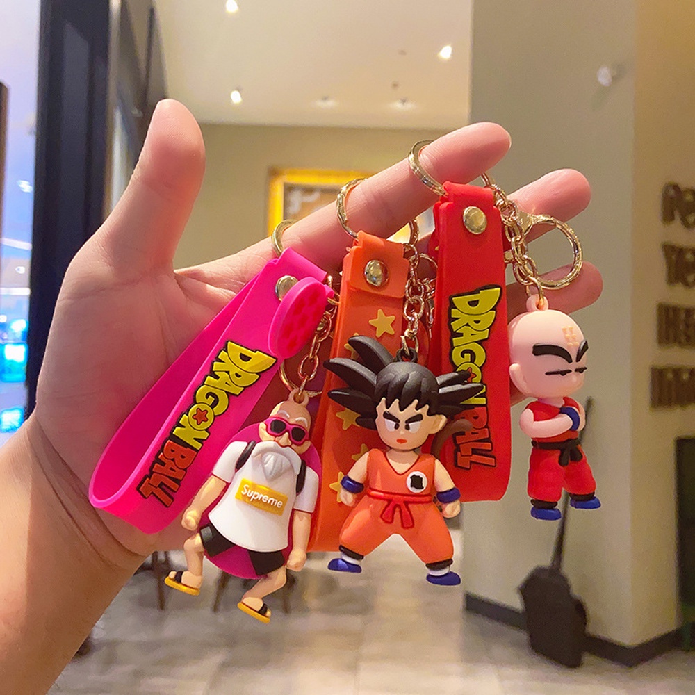 Móc Khóa Silicon Hình Nhân Vật Phim Hoạt Hình Dragon Ball