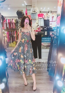 Đầm xoè tầng DG