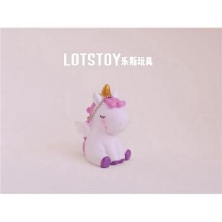 Trang trí ngựa Unicorn tím