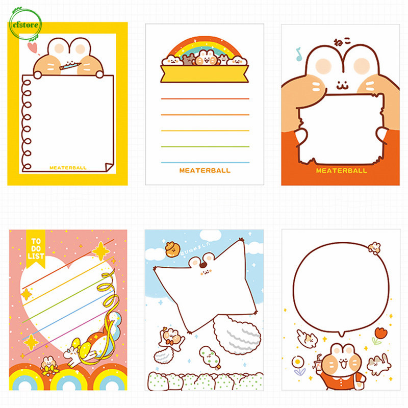 Set 100 Giấy Ghi Chú Dễ Thương