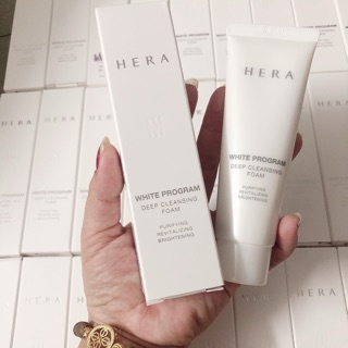 Sữa rửa mặt trắng da Hera