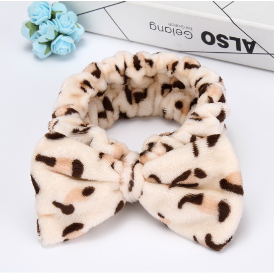 ⚡ Giá Rẻ Vô Địch ⚡ Băng Đô Nơ Cao Cấp Bò Sữa - Dày Chắc Chắn Mềm Mịn - Siêu Cute