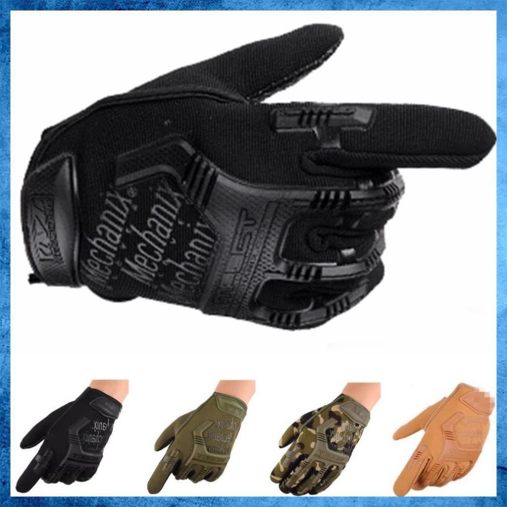 Găng MECHANIX dài có gù chuyên phượt - găng tay thể thao.
