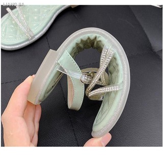 Sandals đế mềm đính đá thời trang dành cho nữ