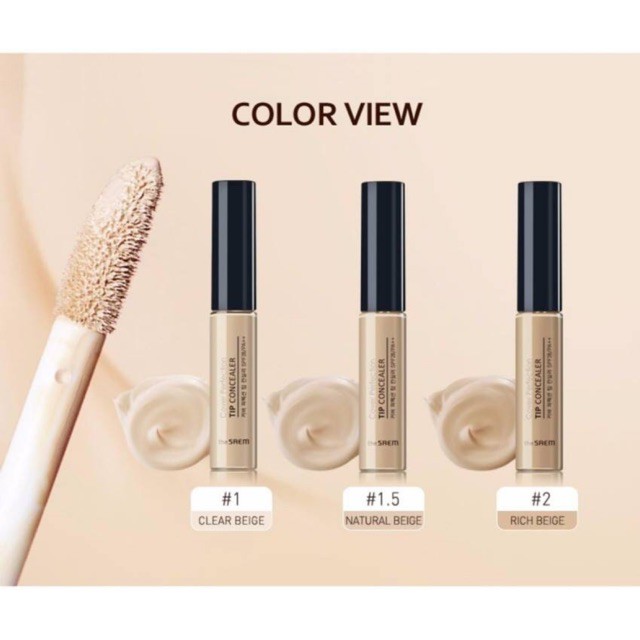 Kem che khuyết điểm The Saem Cover Perfection Tip Concealer Spf28 PA++ | BigBuy360 - bigbuy360.vn