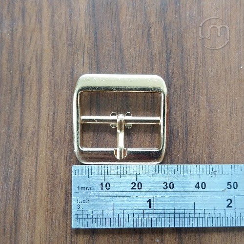 Khóa điều chỉnh chiều dài, màu vàng, cho dây bản 2.5cm