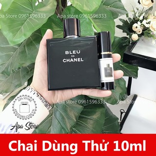 Nước hoa nam chanel bleu de chanel edt chai 10ml