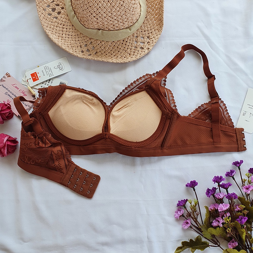 [2174] Áo Ngực cao cấp - Không gọng - Đệm dày - Chất Ren mềm mại, quyến rũ