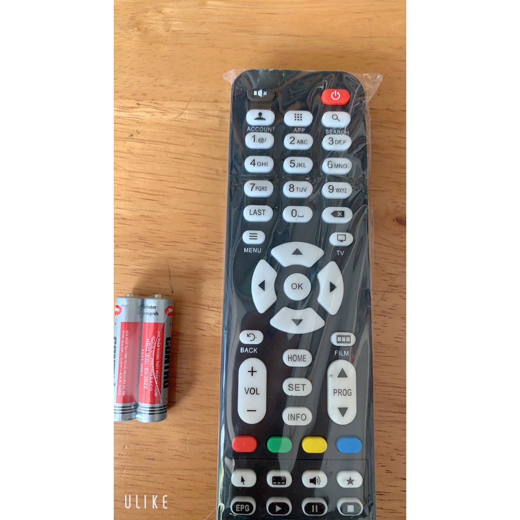 ĐIỀU KHIỂN REMOTE FPT TIVI BOX DÙNG CHO TIVI BOX FPT