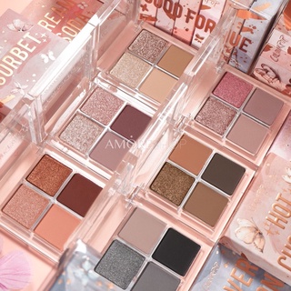 Bảng phấn mắt 4 ô Colourpop eyeshadow palette bảng màu mắt colorpop nhỏ gọn tiện lợi đi du lịch