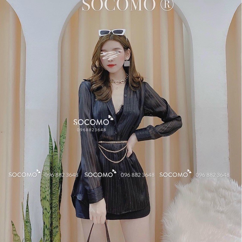 Áo sơmi bigsize 55->90kg dấu quần