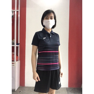 Áo cầu lông nữ Yonex 6042 (đỏ - đen)