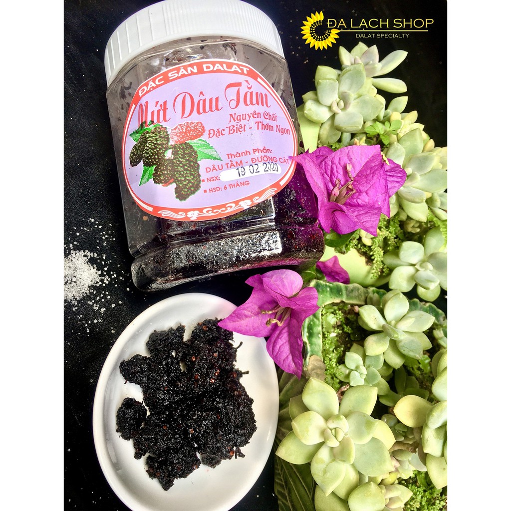 Mứt dâu tằm nguyên trái hủ 500g - Đặc Sản Đà Lạt/ Đạ Lạch Food | BigBuy360 - bigbuy360.vn