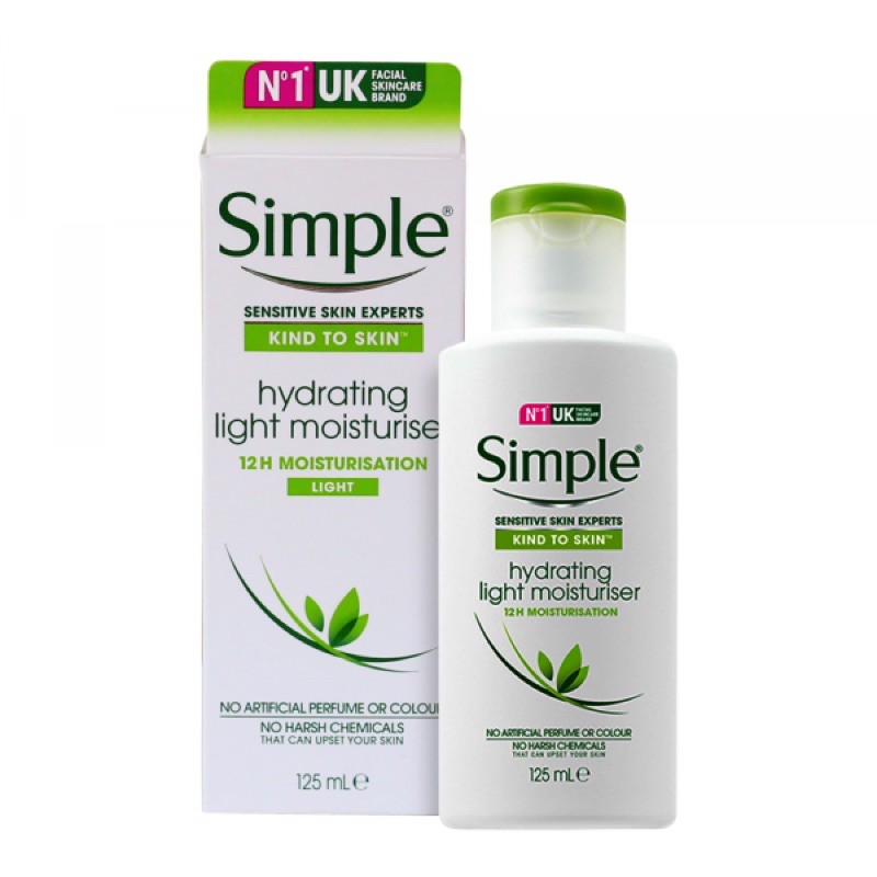 Kem Dưỡng Ẩm Da Simple Kind To Skin Hydrating Light Moisturiser