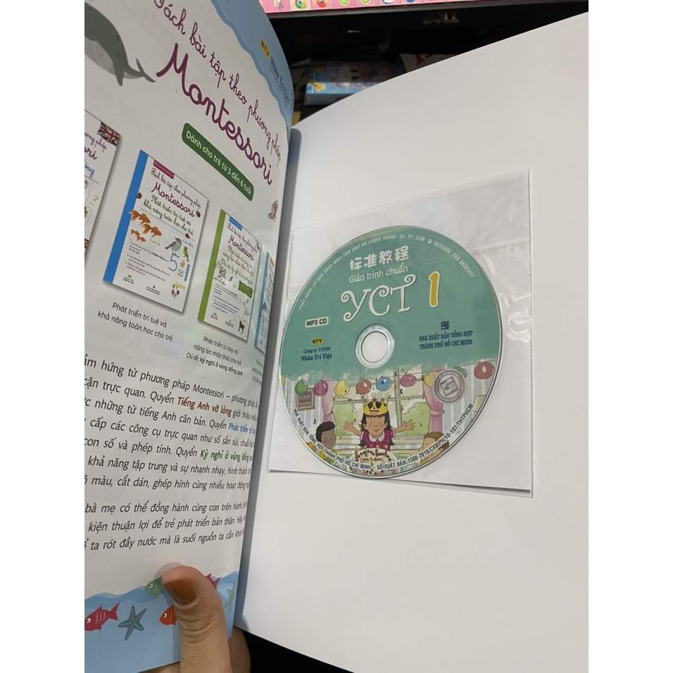 Sách - Giáo trình chuẩn YCT 1 + Kèm đĩa CD