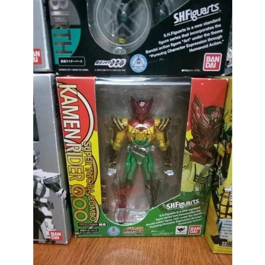 MÔ HÌNH CHÍNH HÃNG SHF KAMEN RIDER OOO SUPER TATOBA COMBO  (CÓ SẴN)