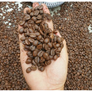 1KG cafe hạt robusta mix arabica