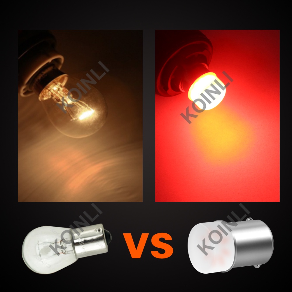 Bóng đèn LED gắn phanh xe hơi 1156 BAY15D 1157 BA15S P21W P21/5W S25 R10W 914 DC12