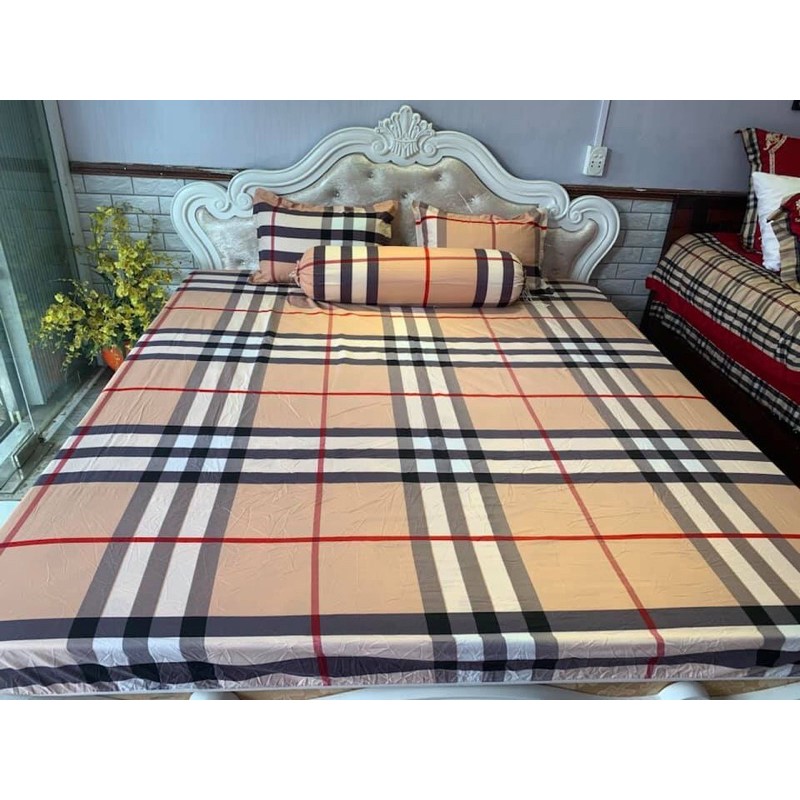 (FREESHIP) Combo 4 món bộ drap ga giường chất liệu cotton poly hàn quốc | BigBuy360 - bigbuy360.vn