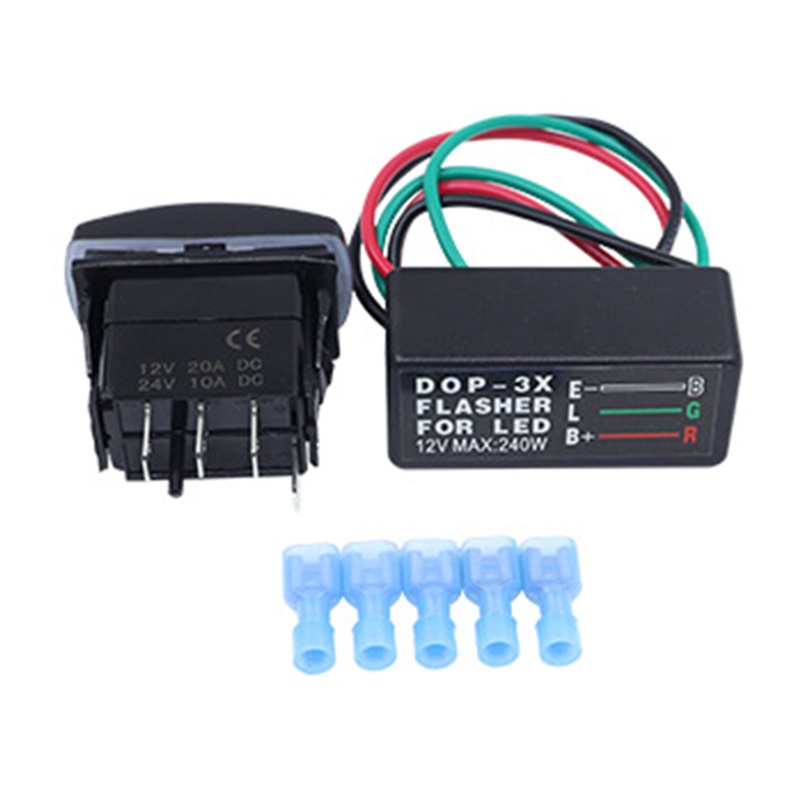 Rơ Le Tín Hiệu Đèn LED 3 Pin 12V Cho Xe Máy