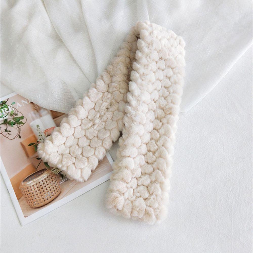 Khăn Choàng Cổ Vải Lông Hình Trái Tim Dáng Dài Thời Trang Mùa Đông