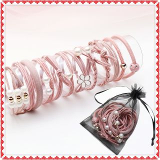 Set 12 dây buộc tóc Hàn Quốc siêu xinh