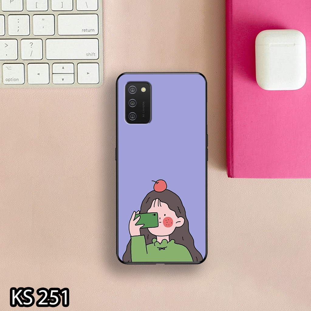 Ốp lưng Samsung  A01/A02/A02S/A03/A03S in hình Little Girl siêu đáng yêu, dễ thương_KINGSTORE.HN_Ốp SS