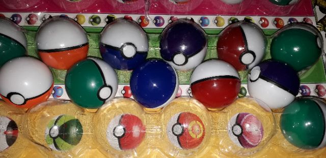 Một quả trứng pokemol đường kính 60mm bằng nhựa rất đẹp