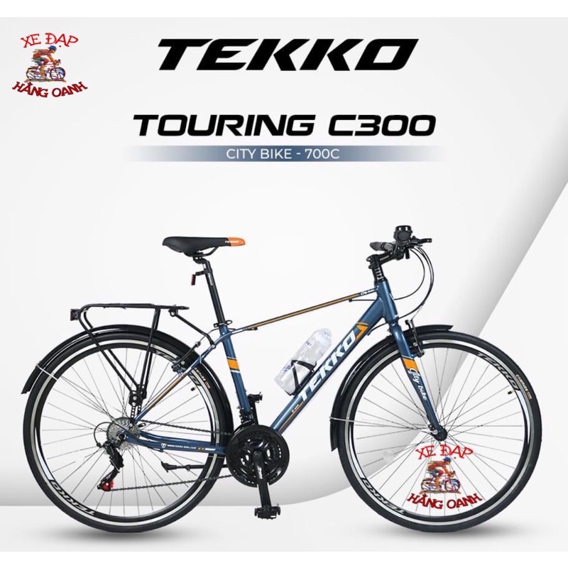 Xe Đạp Thể Thao Touring TEKKO C300 Vành 700c thương hiệu ( Ý)