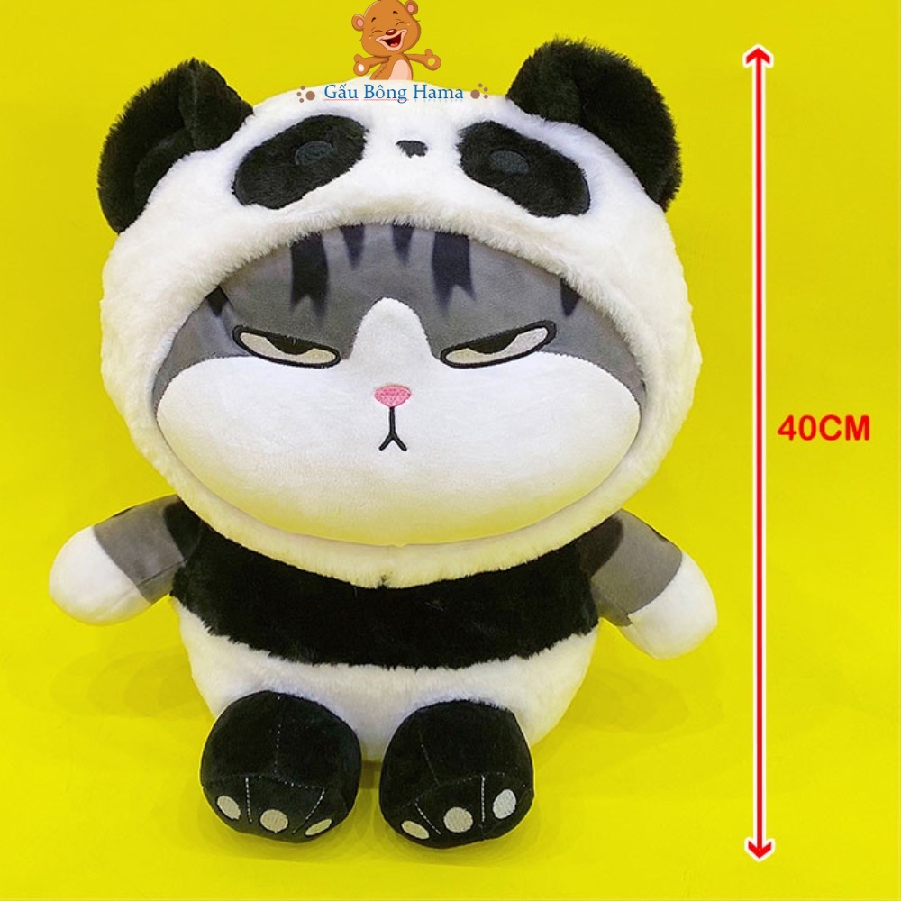 Gấu Bông Mèo Hoàng Thượng Cosplay 3 Màu  Thú Bông Cao Cấp Hama
