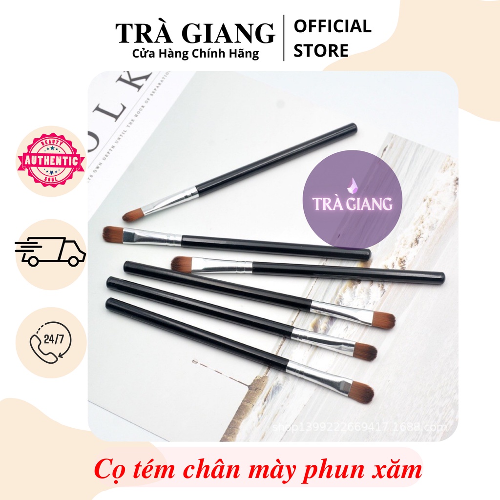 Cọ tém, chổi tém lông mày cao cấp