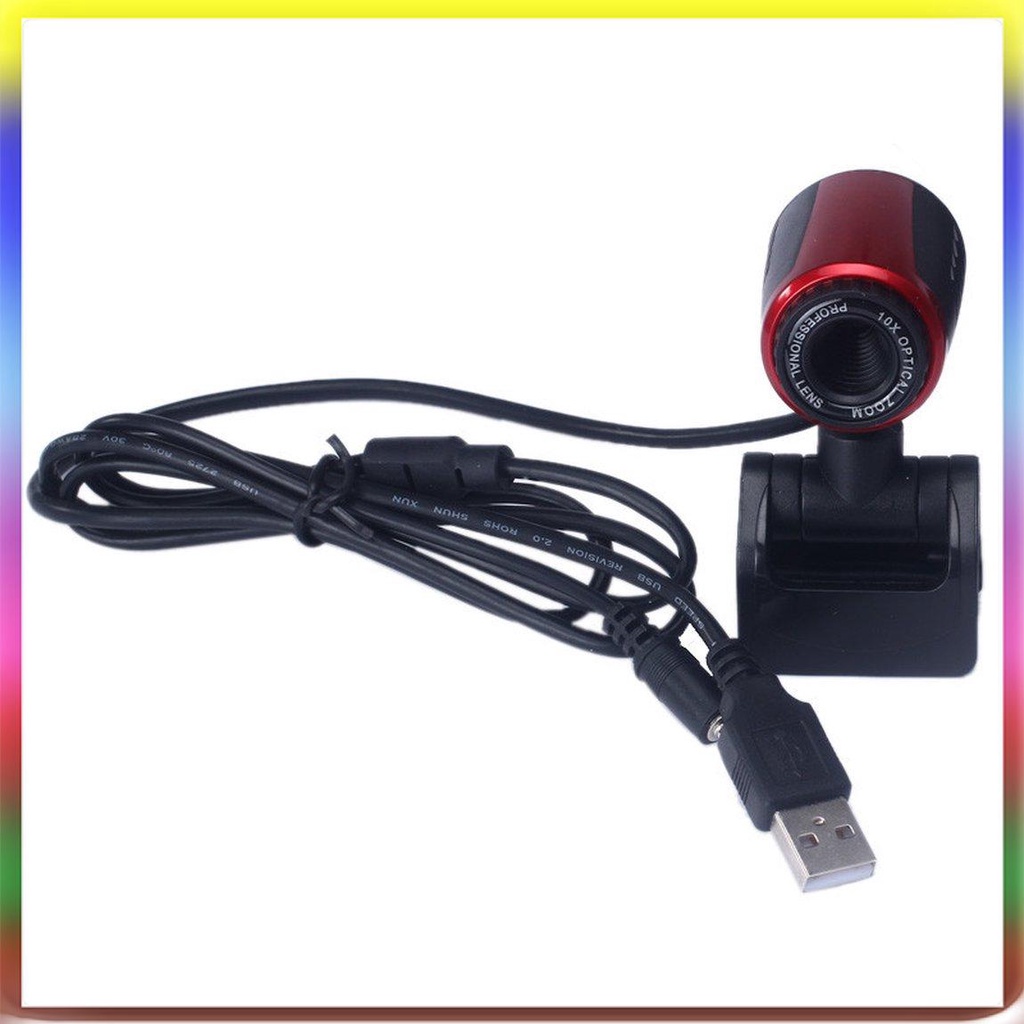 Webcam 6 = USB2.0 Độ Phân Giải Cao Kèm Mic Cho Máy Tính / Laptop | BigBuy360 - bigbuy360.vn