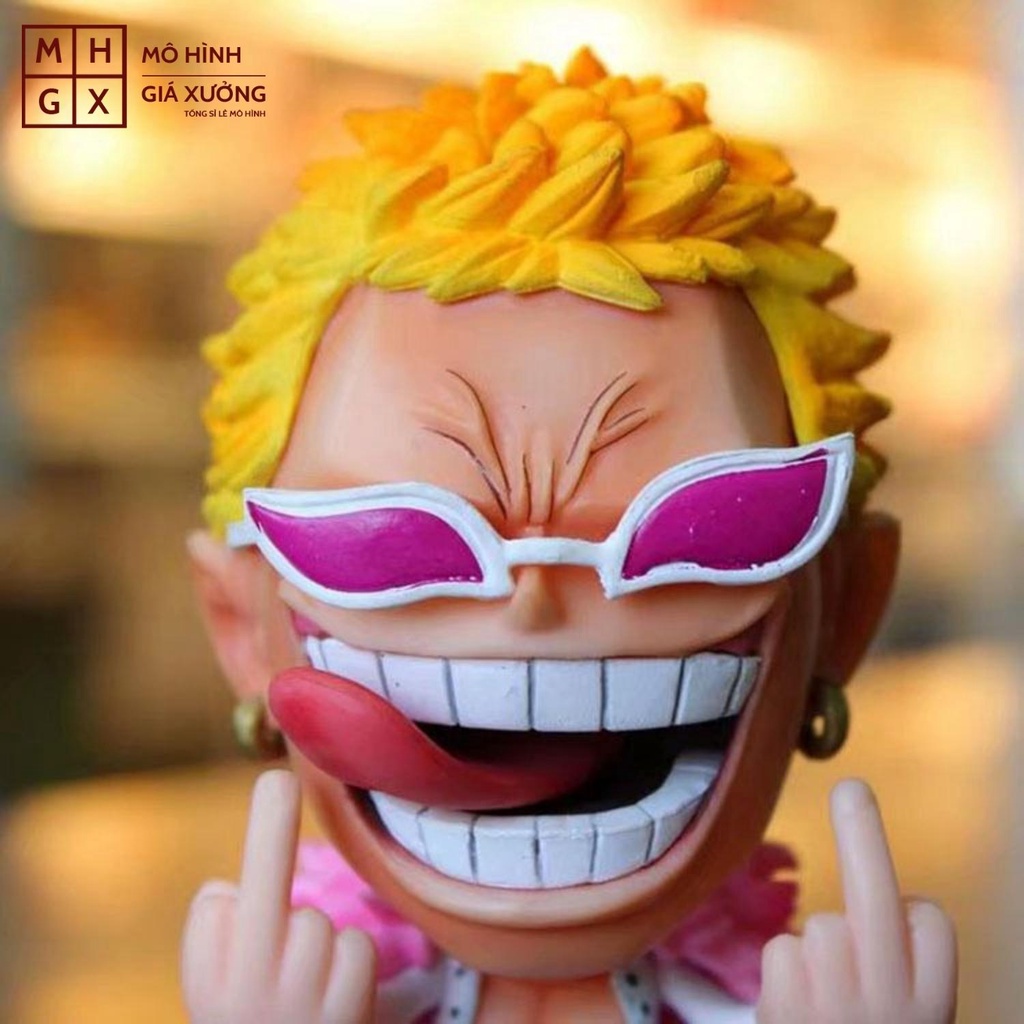 Mô hình Donquixote Doflamingo One Piece Cao 10cm - Tượng Figure Vua Hải Tặc