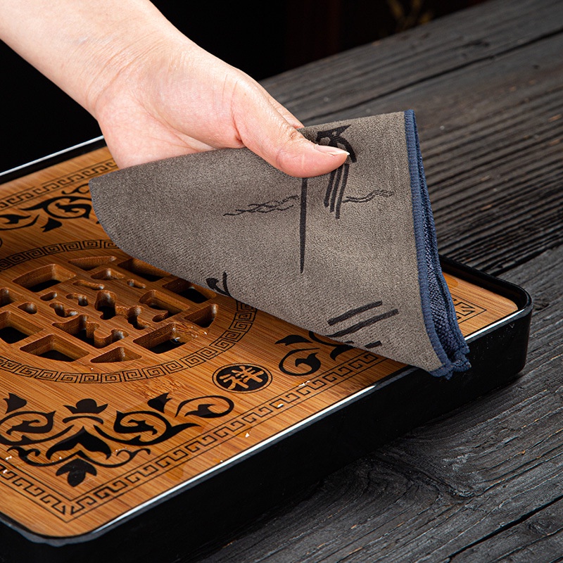 Khăn lau, Khăn trải bàn trà đạo 30*30 cm