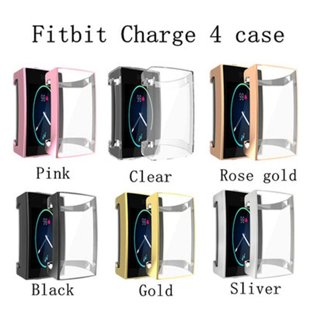 CHOOKEY Vỏ TPU BảO Vệ Cho ĐồNg Hồ Fitbit Charge 4 3