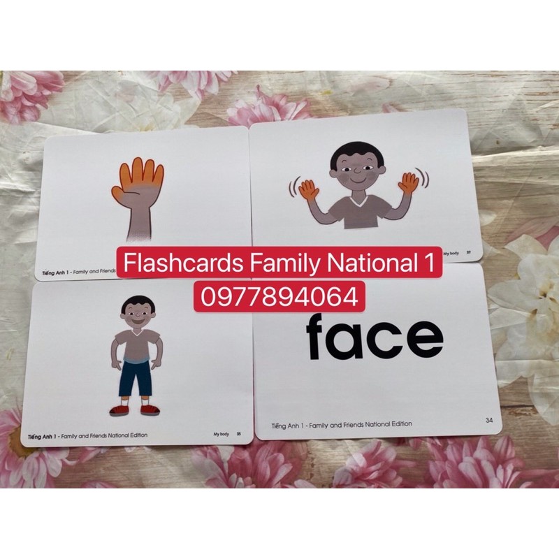 Flashcards  Family and Friends 1- National Edition