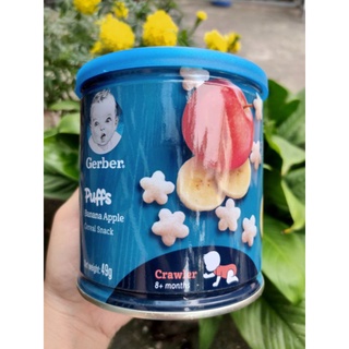 [ Mẫu mới] Bánh ăn dặm Gerber đủ vị 49g