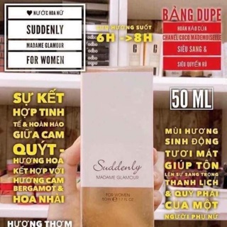 nước hoa suddenly