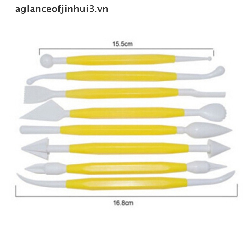Set 8 Dụng Cụ Tạo Hình Đất Sét Cho Bé