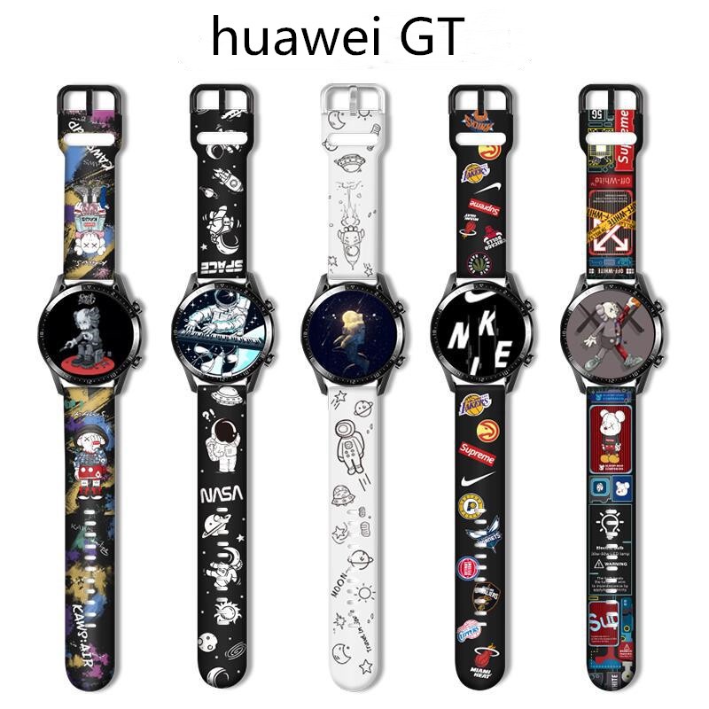 Dây Đeo Silicon 20mm / 22mm Cho Đồng Hồ Thông Minh Samsung Galaxy Watch 3 / Huami Gtr / Huawei Watch Gt2E