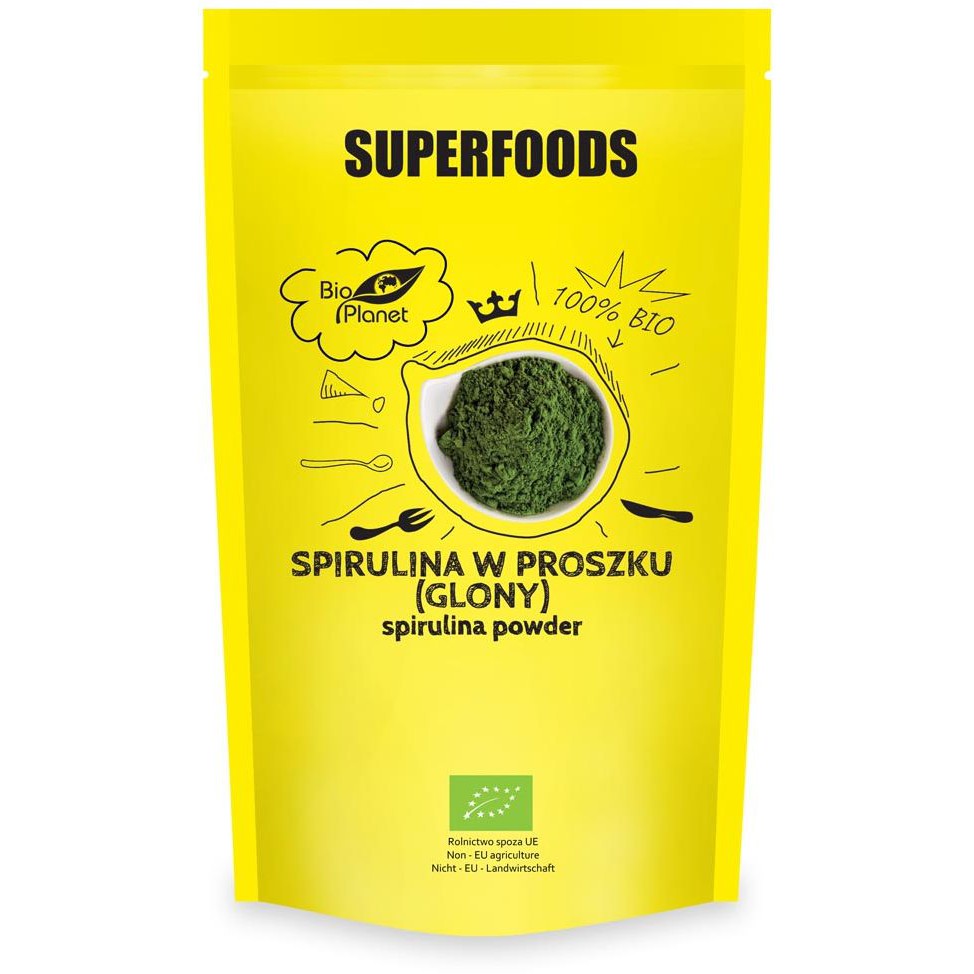 Bột tảo xoắn Spirulina hữu cơ 200g