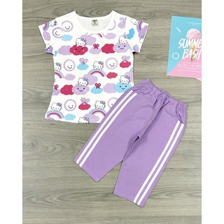Đồ bộ bé gái size đại 28-40 ký