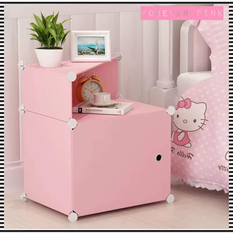 Tủ nhựa Mini đầu giường 2 tầng gọn nhẹ