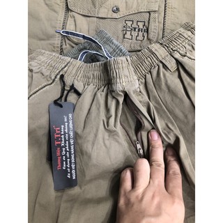 quần sọt kaki nhung 7 túi
