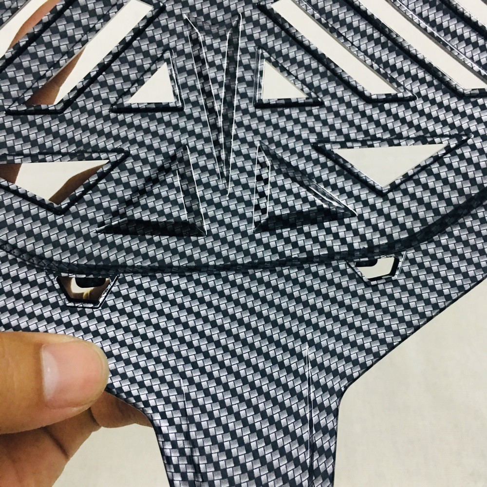 Chắn bùn trước gắn xe máy WINNER X (màu đen vân carbon)